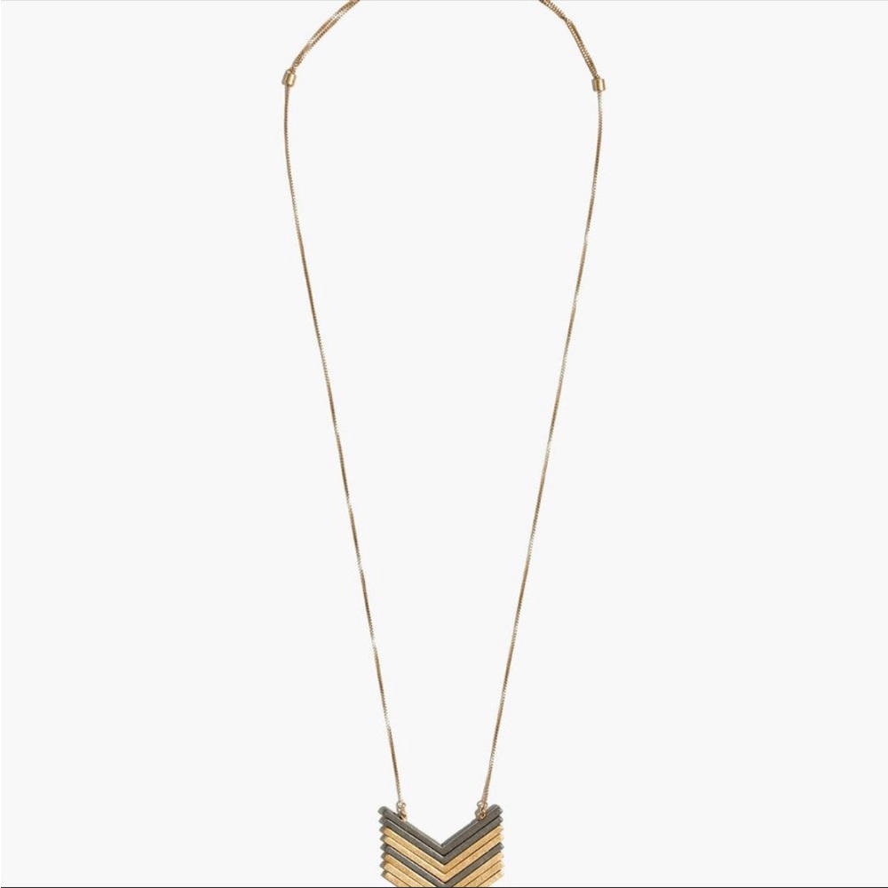 Madewell arrowhead necklace